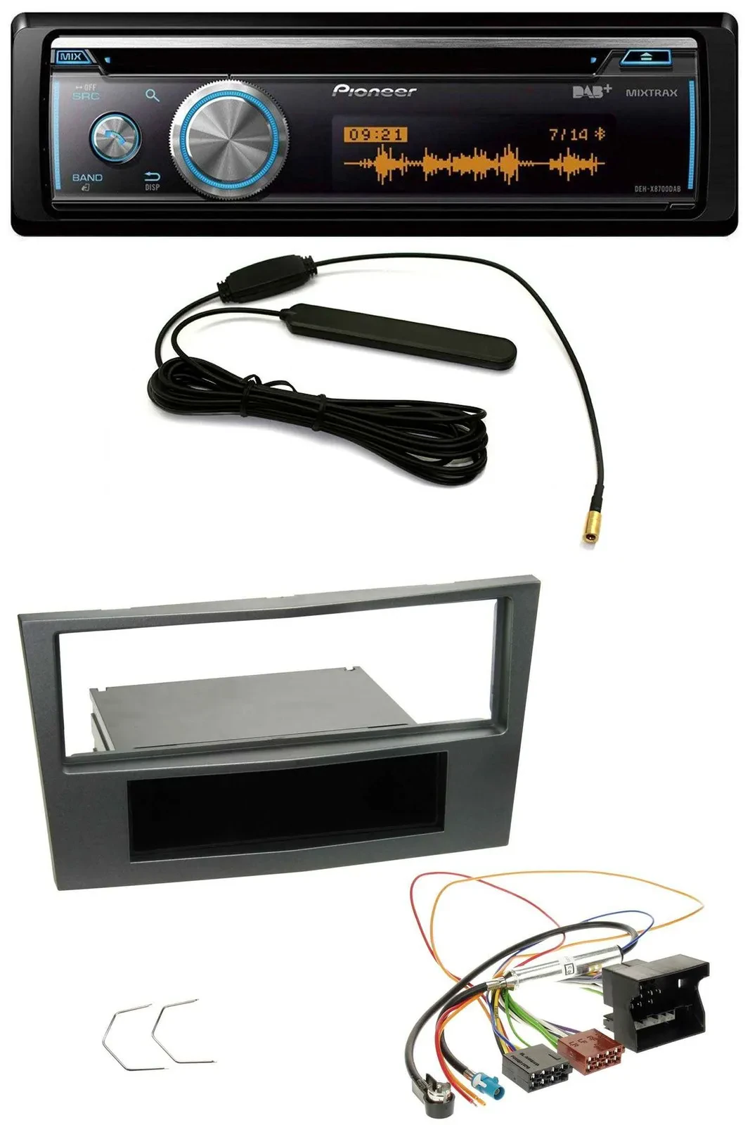 Pioneer CD USB Bluetooth DAB MP3 Autoradio für Opel Antara Astra H Zafira B ab 2