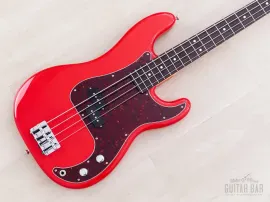 2025 Fender Hybrid II Precision Bass Modena Red, Mint Condition, Japan MIJ