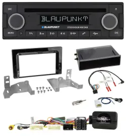 Blaupunkt Lenkrad Bluetooth DAB CD USB Autoradio für Toyota Aygo ab 2022 AB7 Kla