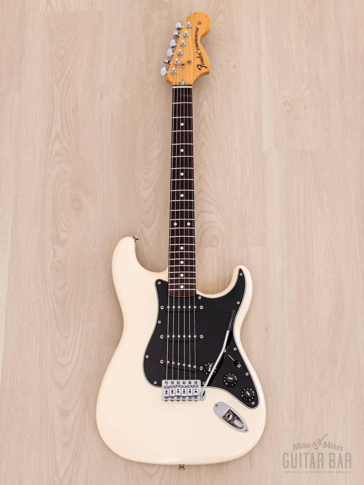 Электрогитара Fender Stratocaster 1972 Vintage Reissue ST72-65 SSS Olympic White w/gigbag Japan 1985