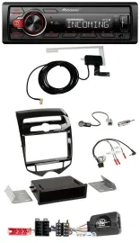 Pioneer USB Lenkrad DAB Bluetooth Autoradio für Hyundai ix20 ab 2010 autom. Klim