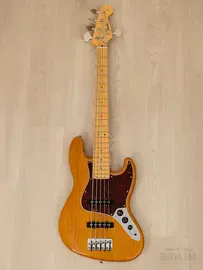 Бас-гитара Fender Hybrid II Jazz Bass V JJ Vintage Natural w/case Japan 2022