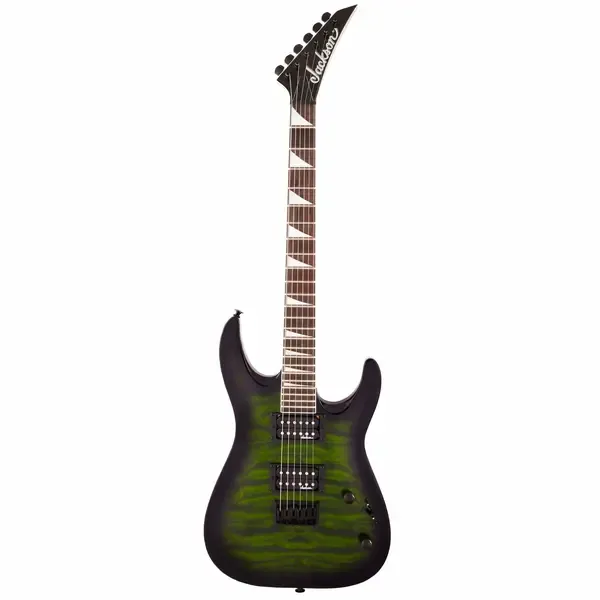 Электрогитара Jackson JS Dinky Arch Top JS32Q DKA HT Transparent Green Burst