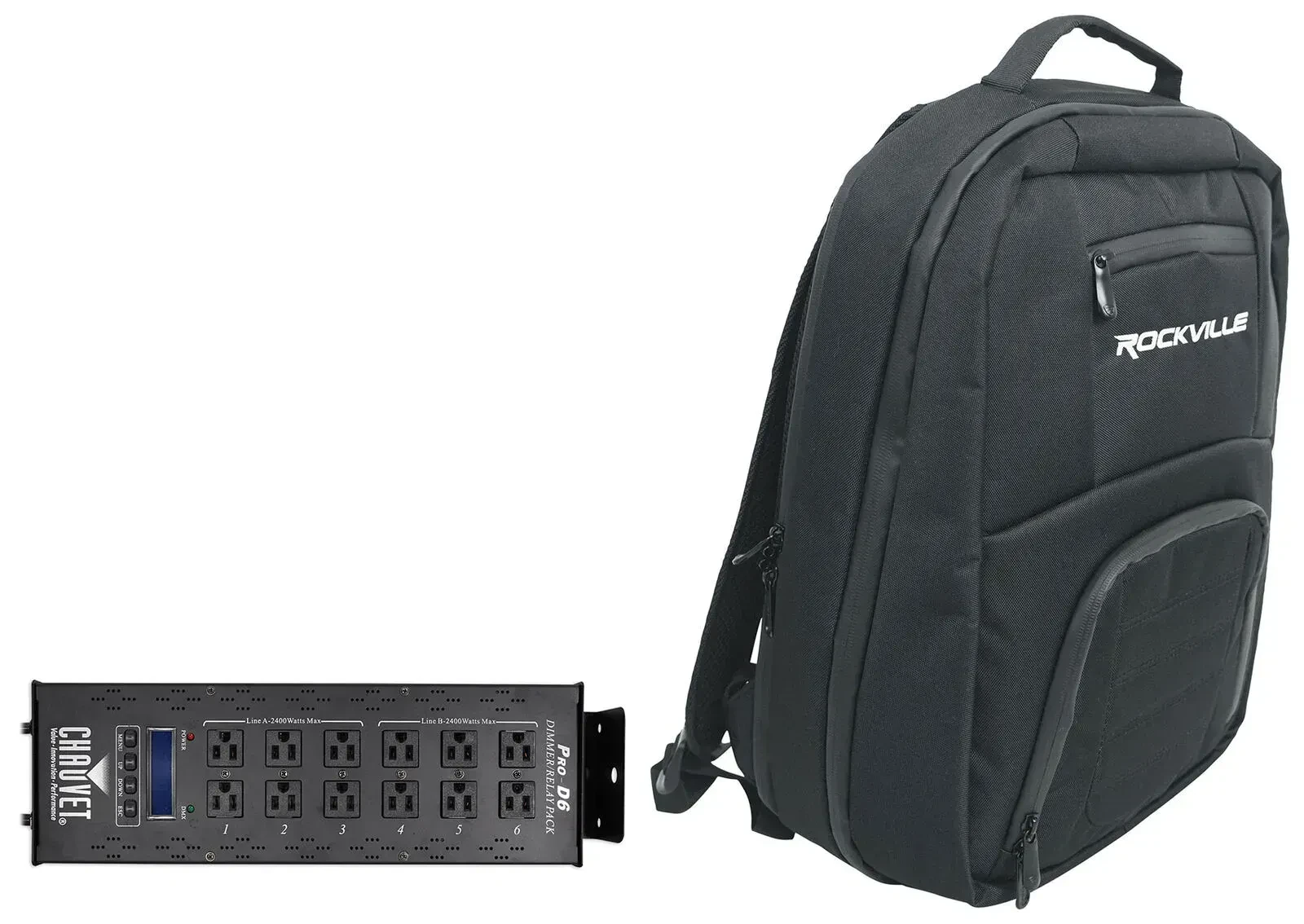 Диммер Chauvet DJ PRO-D6 6-Channel 20A DMX-512 (набор) с рюкзаком Gear