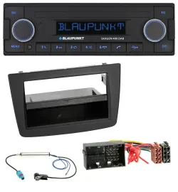 Blaupunkt DAB USB Bluetooth MP3 Autoradio für Alfa Romeo Mito 955 ab 14 schwarz