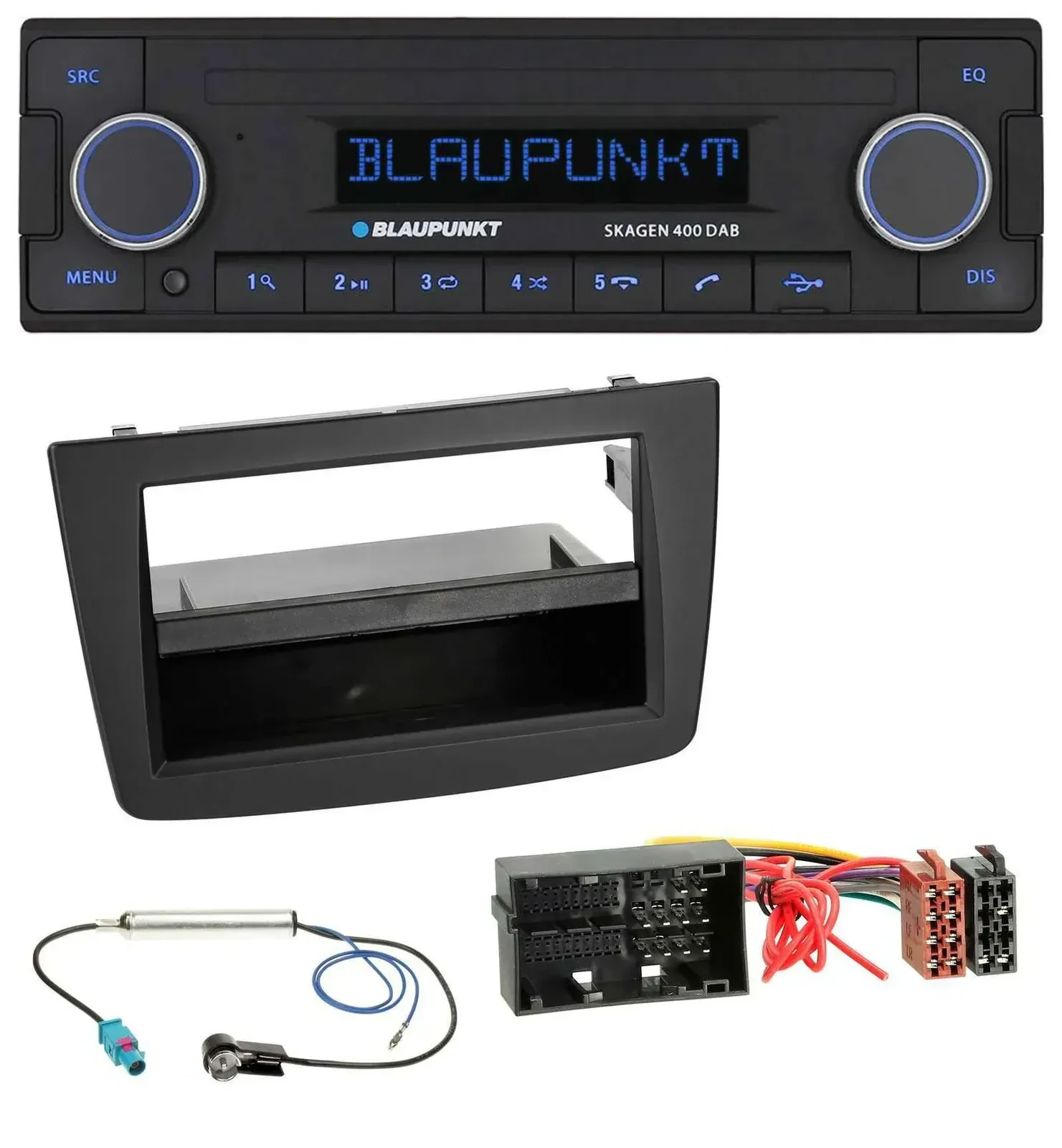 Автомагнитола Blaupunkt для Alfa Romeo Mito 955 (с 2014) DAB USB Bluetooth MP3 черная