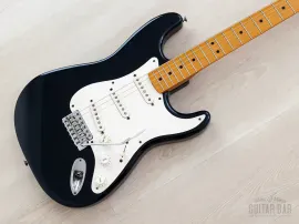Б/У Электрогитара Fender American Vintage '57 Stratocaster черный 1991 с кейсом Tweed