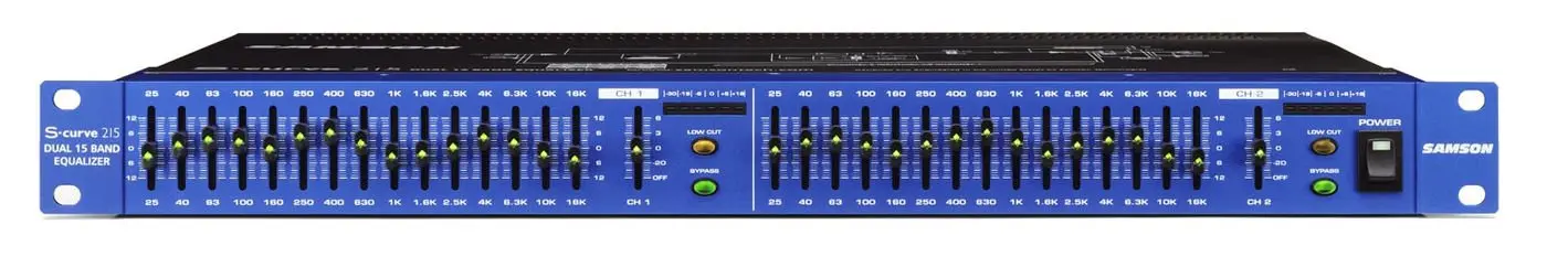 Студийный графический эквалайзер Samson S-Curve 215