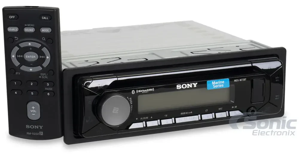 Автомагнитола для морского применения Sony MEX-M72BT CD, Bluetooth