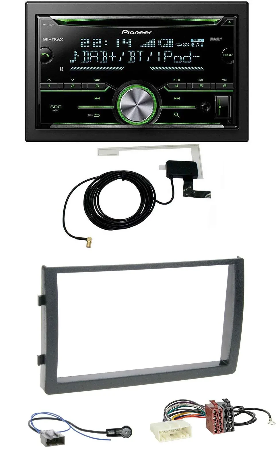 Pioneer CD USB MP3 Bluetooth 2DIN DAB Autoradio für Nissan Altima L31 2005-2006