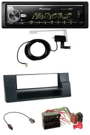 Автомагнитола Pioneer Bluetooth DAB USB MP3 для BMW X5 (E53) и 5 Series (E39), Quadlock