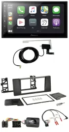 Pioneer USB Lenkrad 2DIN Bluetooth DAB Autoradio für BMW 5er E39 1997-2001