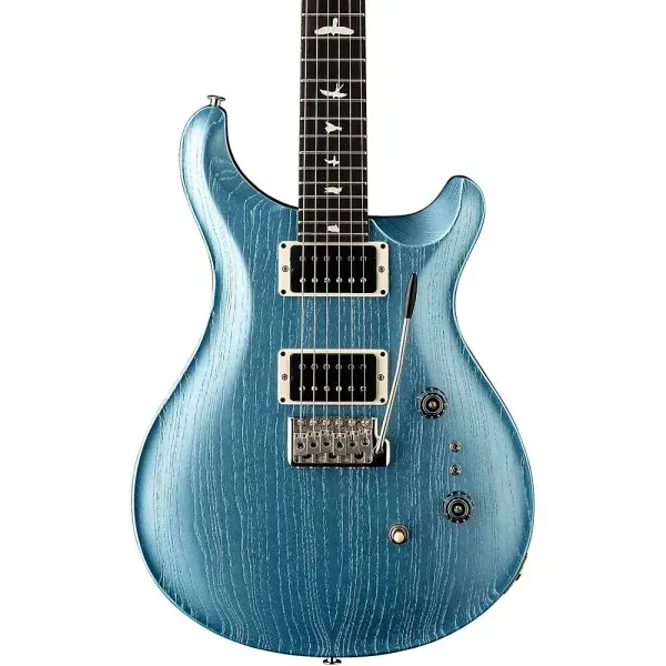 PRS CE 24-08 Swamp Ash Satin Electric Guitar Frost Blue Metallic