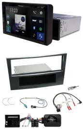 Автомагнитола Pioneer DAB Bluetooth USB для Opel Corsa D (2006–2008) черный