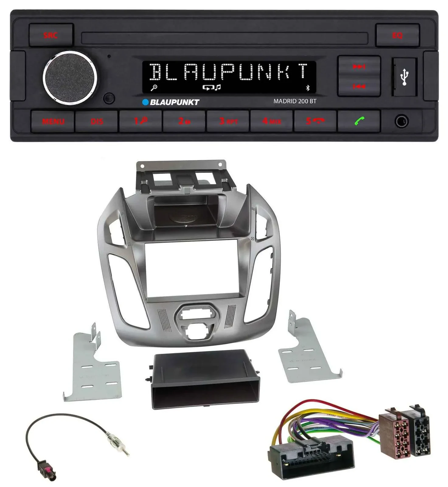 Blaupunkt USB AUX Bluetooth MP3 Autoradio für Ford Connect Transit 2012-2018 ohn
