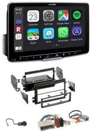 Alpine Bluetooth MP3 USB DAB Autoradio für Ford Mustang, F150 (2004-2009)