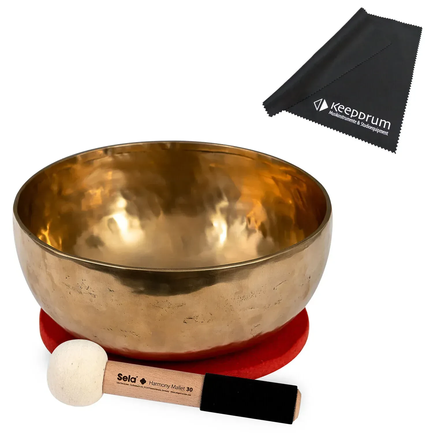 Поющая чаша Sela SE265 Harmony Brass с аксессуарами