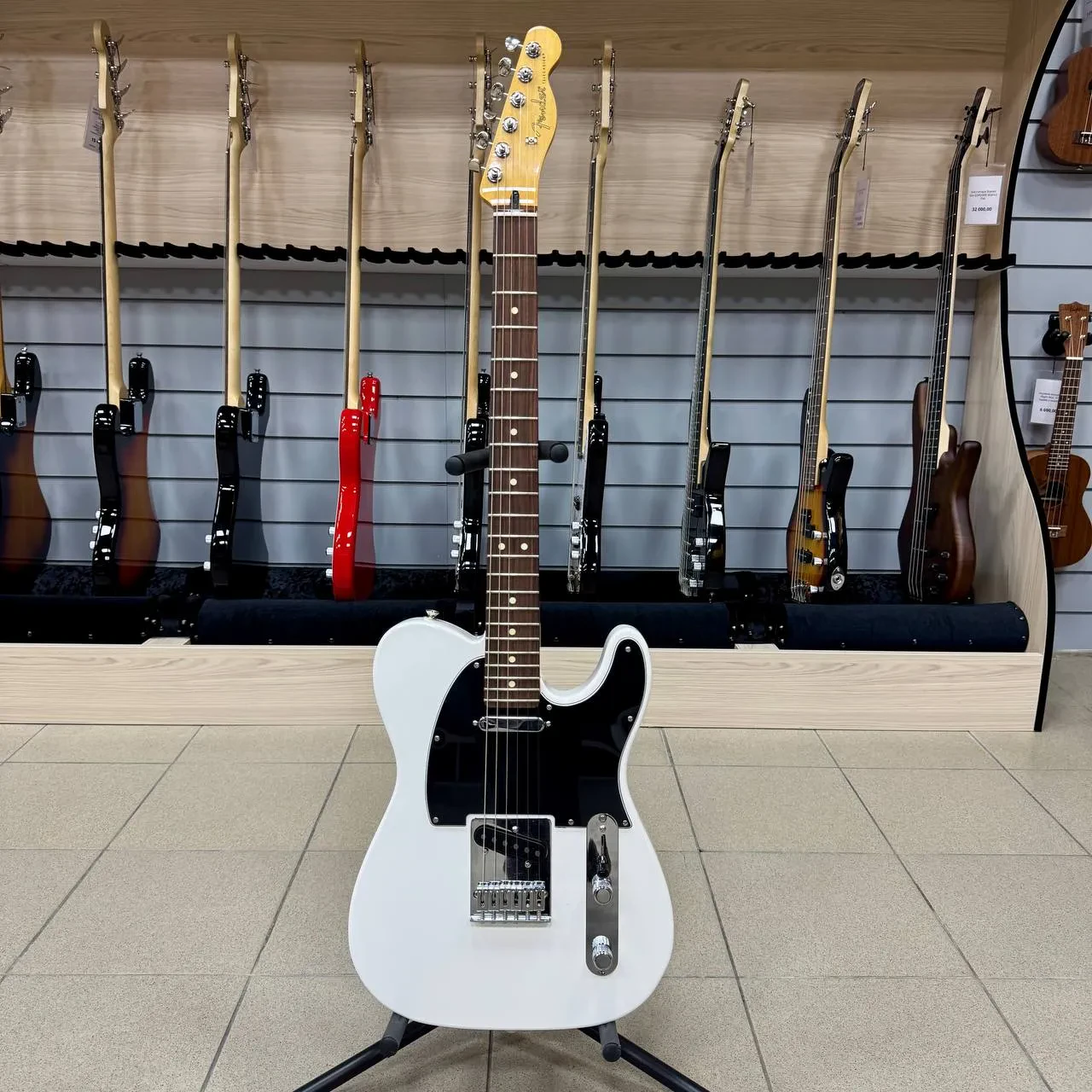 Электрогитара FENDER Player II Telecaster Polar White 2024s