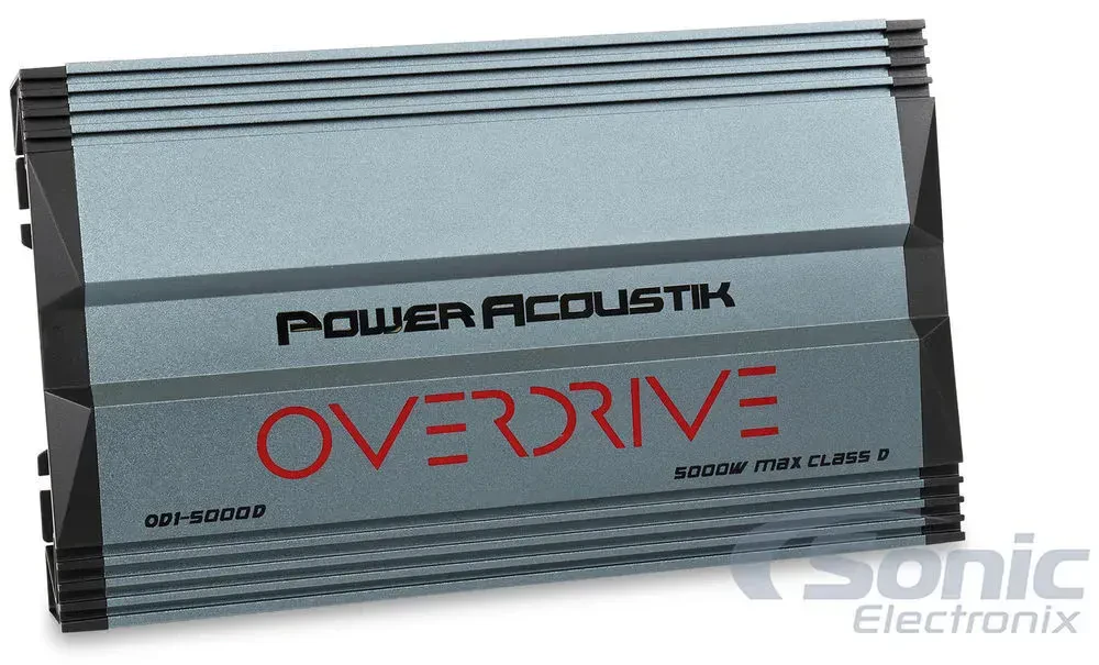 Усилитель мощности Power Acoustik OD1-5000D 1-канальный, 5000W, моноблок