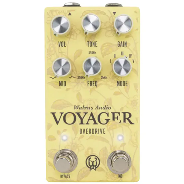 Педаль эффектов для электрогитары Walrus Audio Voyager MKII Limited Black Friday Floral Overdrive