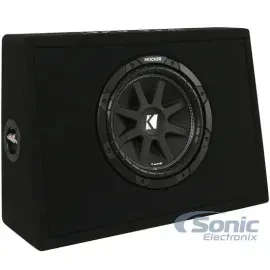 Kicker TC10 10" 150W RMS 4-Ohm Comp Series Loaded Subwoofer Truck Box