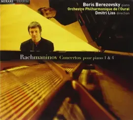 BORIS BEREZOVSKY / URAL PHILHARMONIC ORCHESTRA / DMITRI LISS - Rachmaninov: Piano Concerto Nos 1 & 4.; Rhapsody On A Theme Of Paganini (CD)