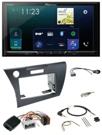Pioneer Lenkrad Bluetooth USB 2DIN DAB Autoradio für Honda CR-Z 2010-2013