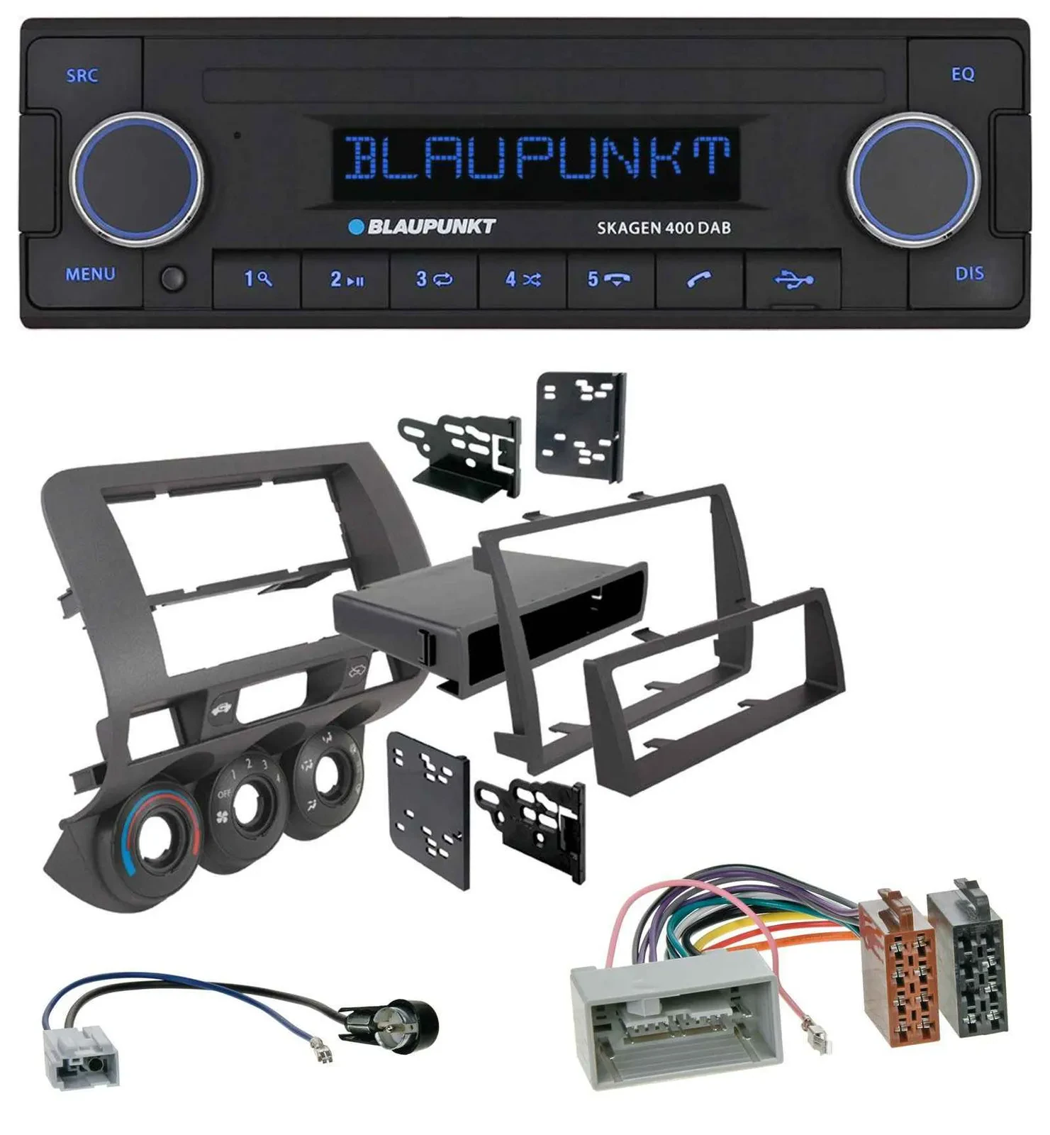 Blaupunkt DAB USB Bluetooth MP3 Autoradio für Honda Fit 06-07 nur US-Importe