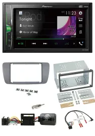 Автомагнитола Pioneer 2DIN, DAB, USB, Bluetooth, для Seat Ibiza (с 2008)