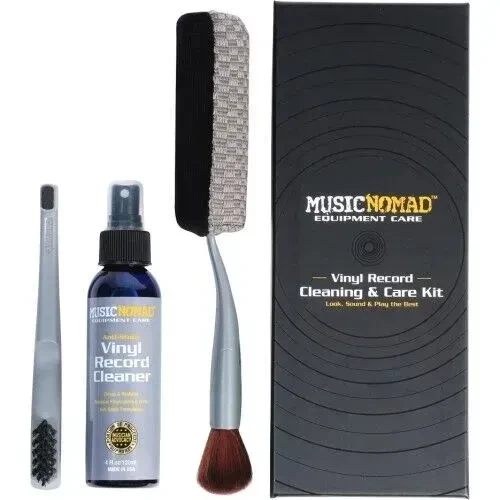 Чистящий набор для винила Warwick MN890 (набор) 120 мл, антистатическая формула, щётка 3-in-1, щётка для иглы 2-in-1
