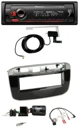 Pioneer DAB USB Lenkrad Bluetooth Autoradio für Fiat Punto Punto Evo ab 2009