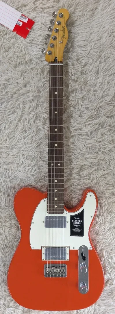 Fender  Player II Telecaster® HH, Rosewood Fingerboard, Rallye Orange - MIM
