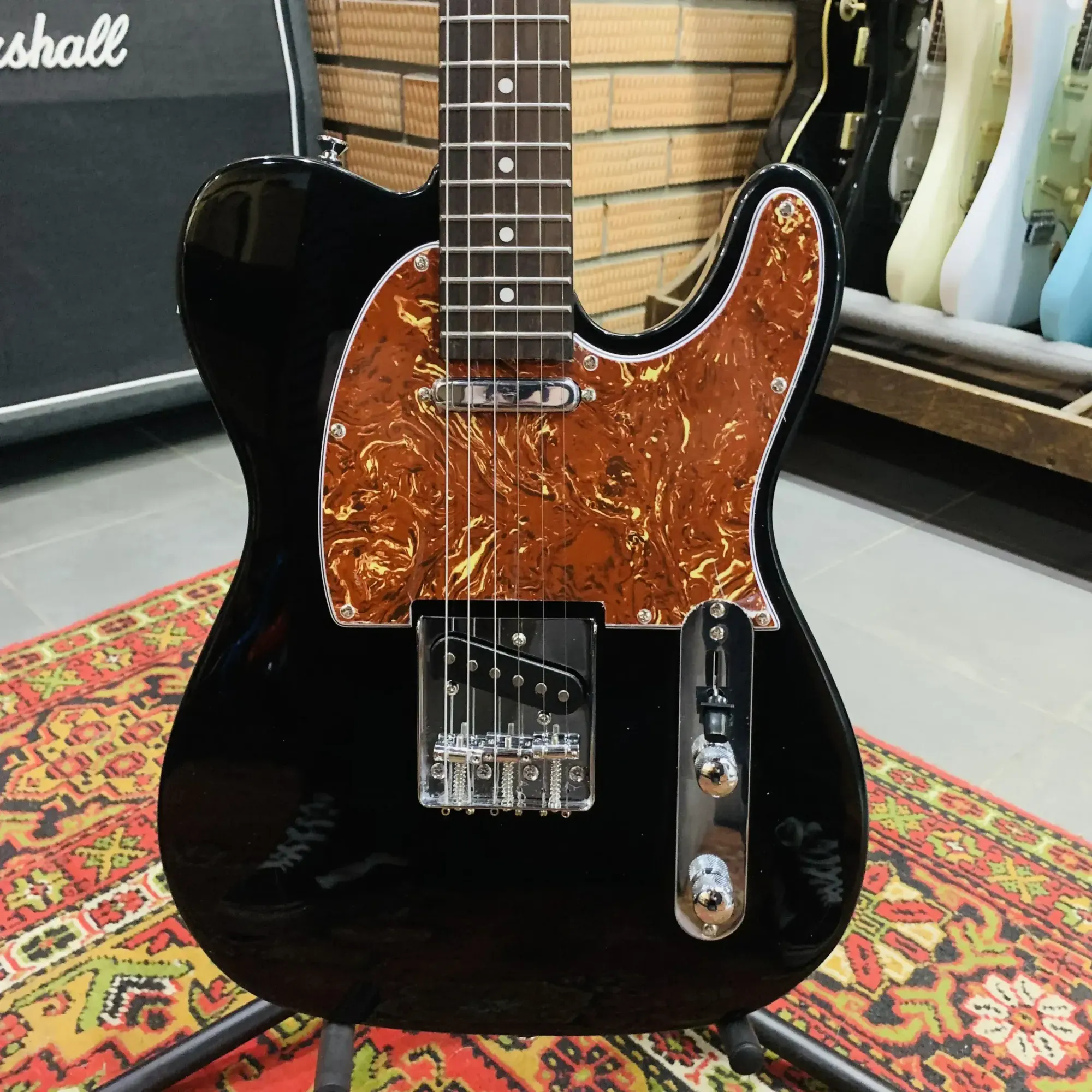 Электрогитара DeMarco DMSETL300 Telecaster Black (Уценка)