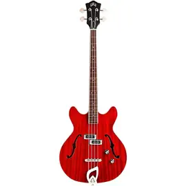 Полуакустическая бас-гитара Guild Starfire I Bass Short Scale Semi-Hollow Cherry Red