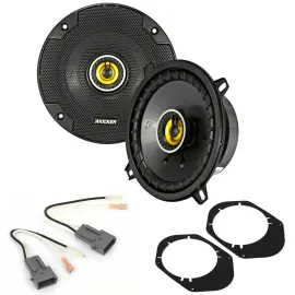 Kicker 5.25" Front Factory Car Speaker Replacement Kit For 1995-97 Ford Explorer