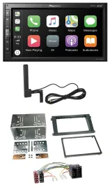 Pioneer USB 2DIN Bluetooth DAB MP3 Autoradio für Porsche Cayenne 2002-2007
