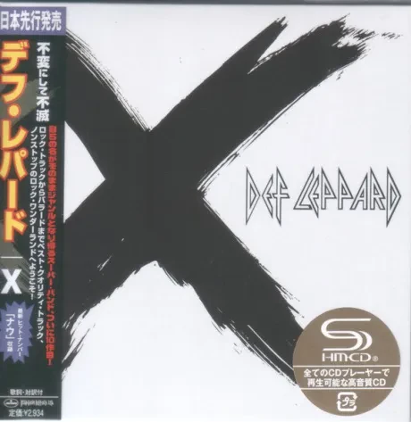 DEF LEPPARD - X (CD, Japan)