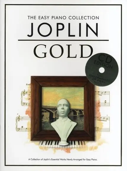 Ноты MusicSales THE EASY PIANO COLLECTION JOPLIN GOLD EASY PIANO BOOK/CD