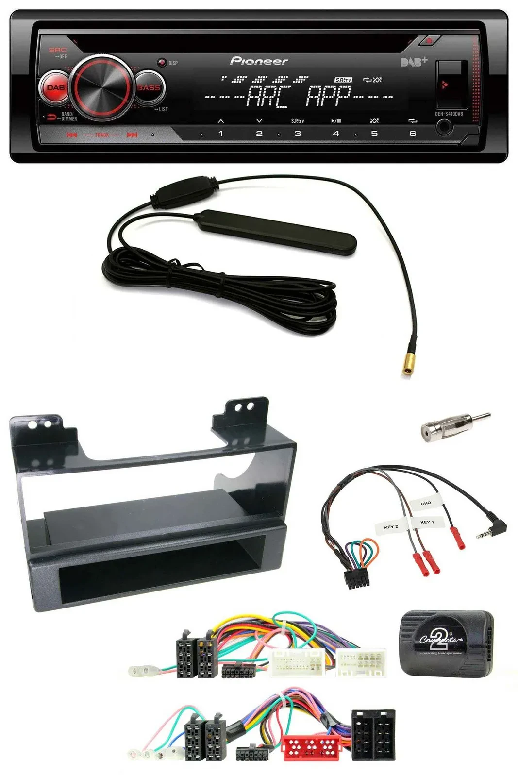 Pioneer CD USB Lenkrad DAB MP3 Autoradio für KIA Carnival II VQ 2006-2011