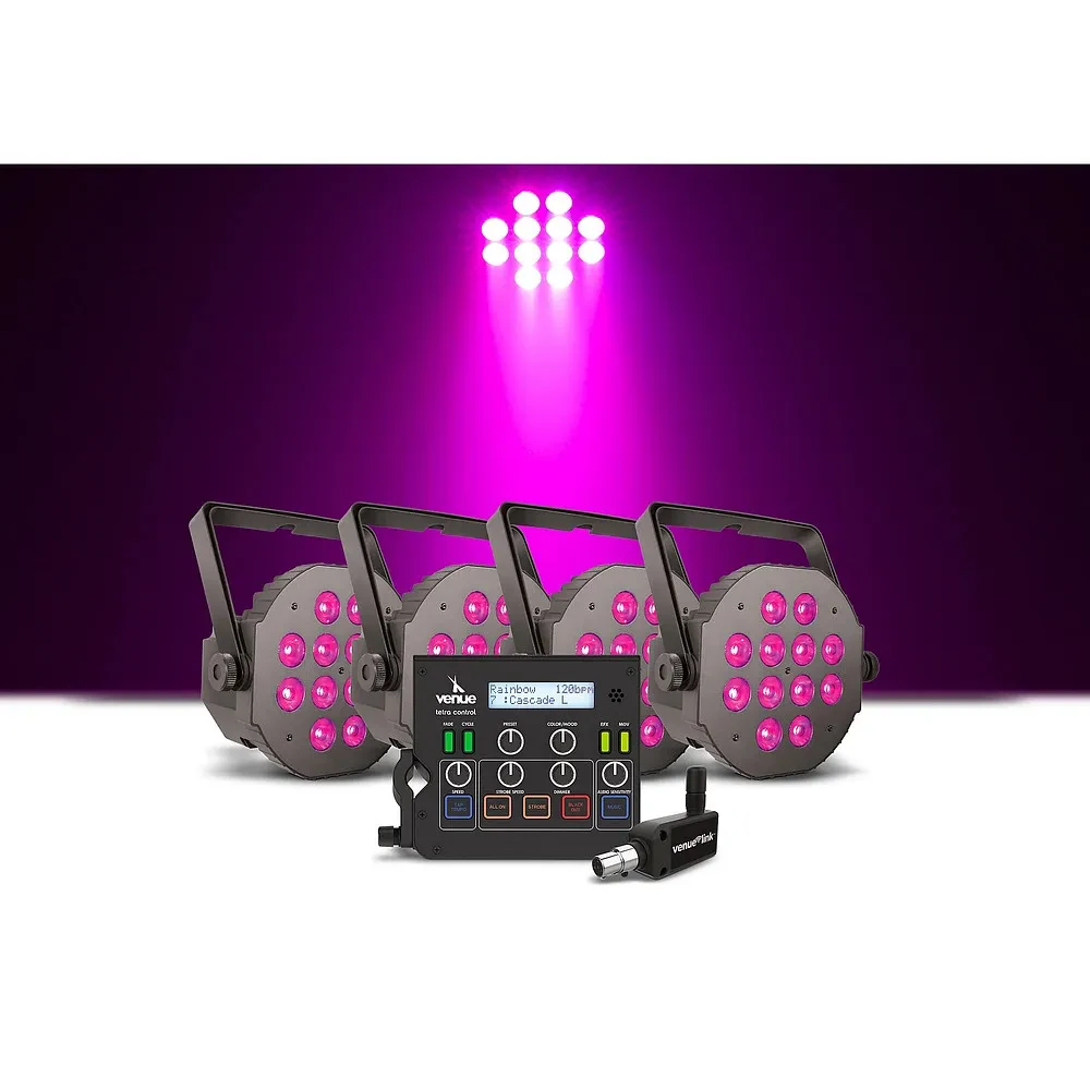 Venue Tetra Control 2 Intuitive DMX Controller wDongle4 Tetra 12 VI Wash Light