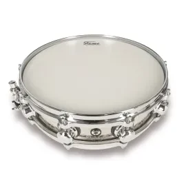 FSSG-35 Engraved Stainless Steel Piccolo Snare Drum 14"x3.5" High-End 10 Tuning