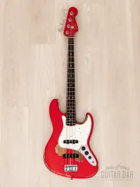 Бас-гитара Fender Jazz Bass JJ Fiesta Red Relic w/case USA 1965