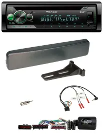 Pioneer USB MP3 DAB Lenkrad CD Autoradio für Ford Mondeo Focus anthrazit
