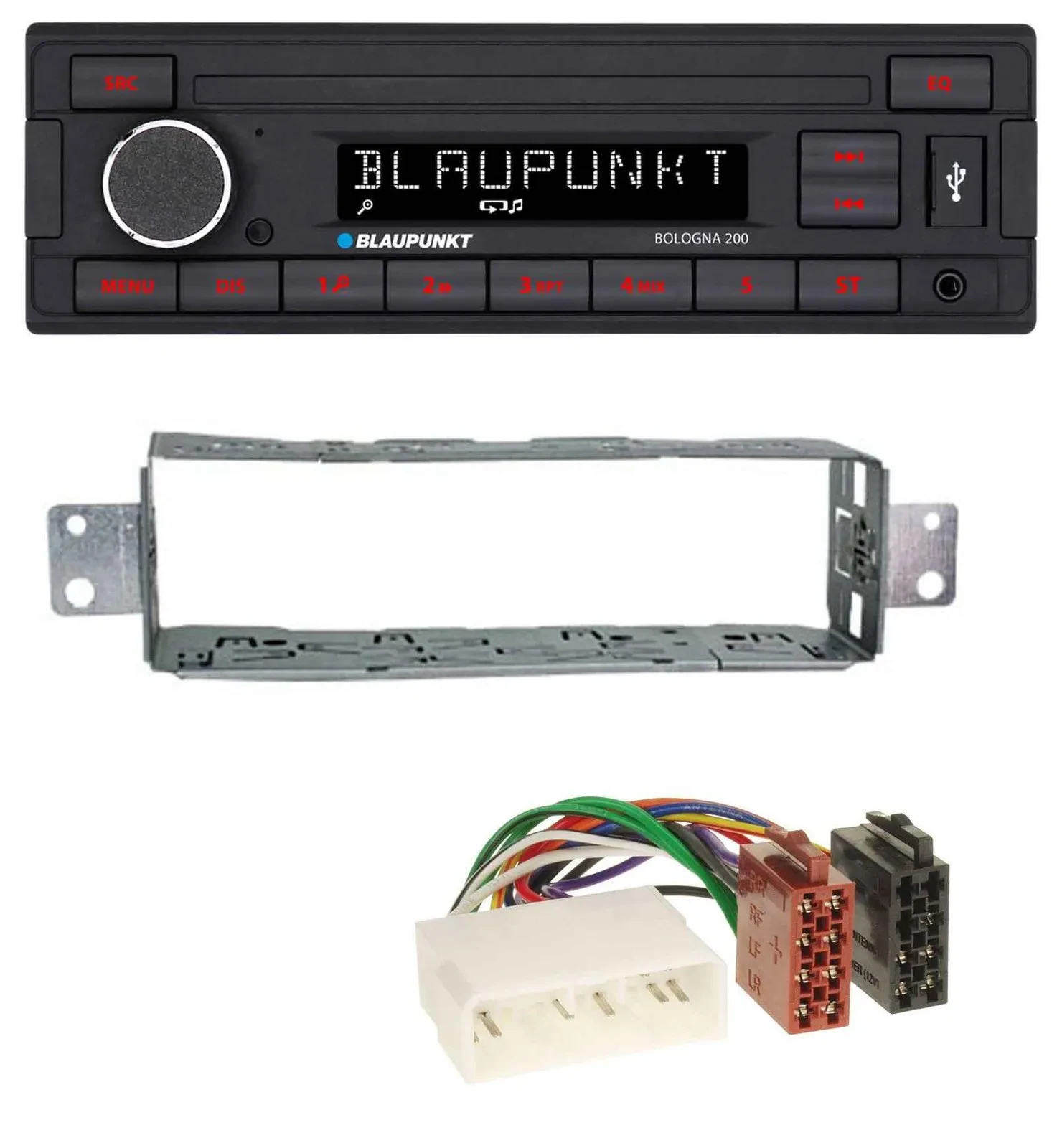 Blaupunkt MP3 AUX USB 1DIN Autoradio für Daewoo Lanos Nubria Leganza Matiz