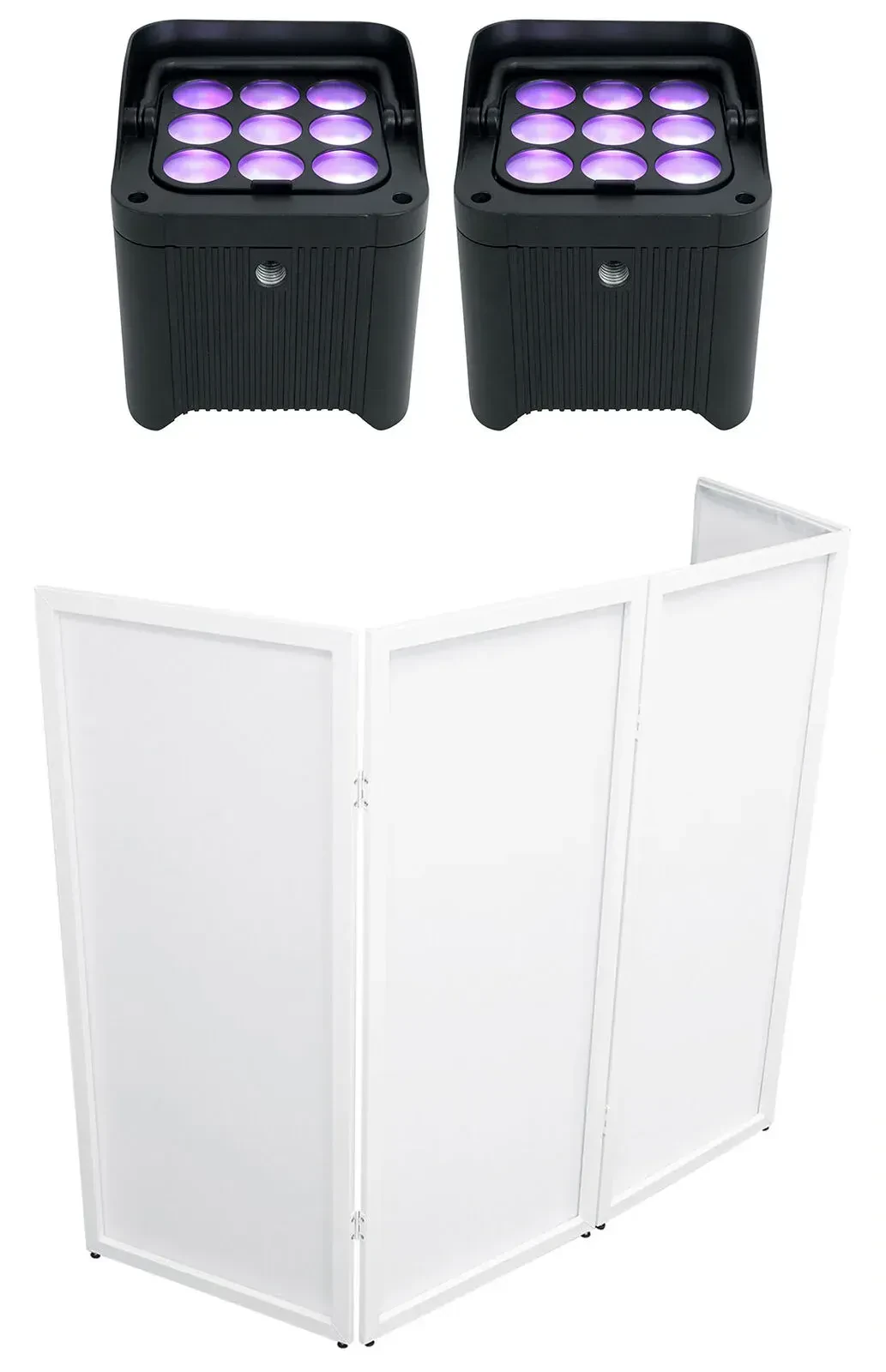 Светодиодный прибор Chauvet DJ Freedom Par H9 IP RGBAW+UV с фасадом (пара)