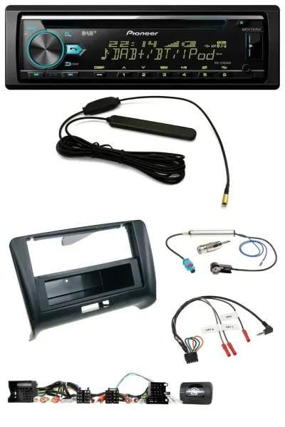 Pioneer CD MP3 Lenkrad DAB USB Autoradio für Audi TT (2006-2014)