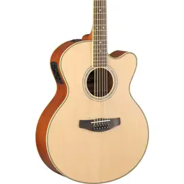 Электроакустическая гитара Yamaha CPX700II-12 12-String Cutaway Natural