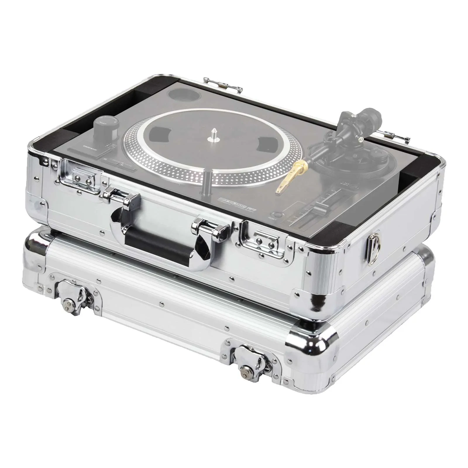 Кейс для проигрывателя Reloop RP-7 Odyssey KRP7SIL KROM Series серебристый