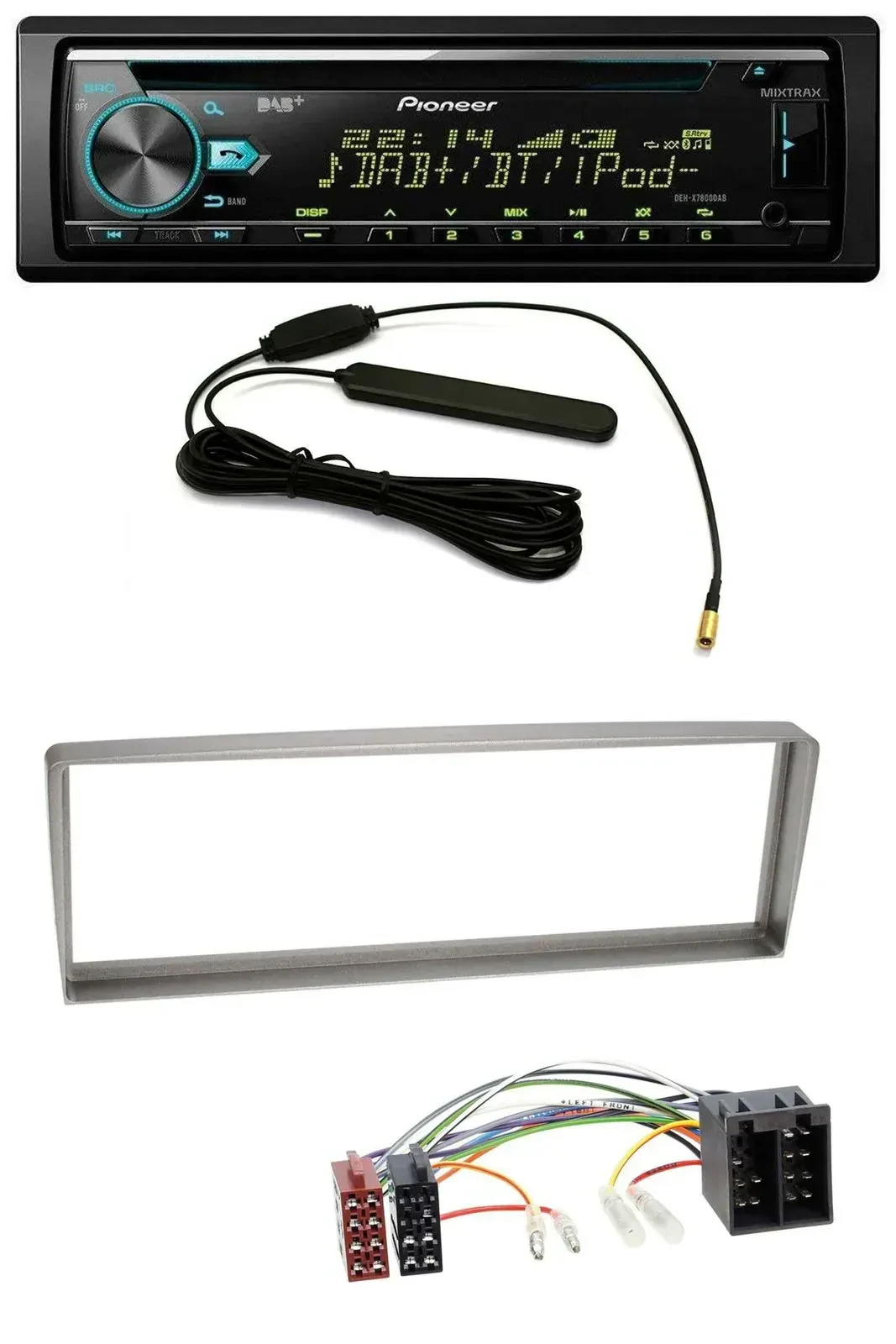 Автомагнитола для Alfa Romeo 156 (2003–2005) Pioneer CD/MP3/AUX/DAB/USB