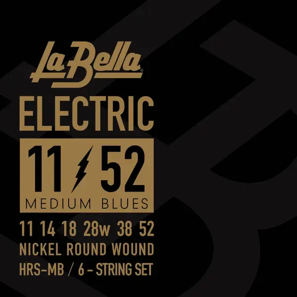 Струны для электрогитары La Bella HRS-MB Nickel Electric 11-52